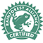 certifiering logga rainforest alliance